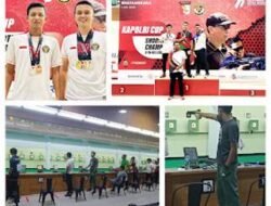 Dua Atlet Penembak Pomdam Jaya Ikuti Kejuaraan Nasional Menembak Kapolri CUP 2023