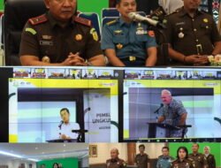 Wakajati Riau Hadiri Pelaksanaan Praktik Terbaik dan Pembukaan Lokakarya Pembuatan Standar Pelayanan di Lingkungan Kejaksaan Republik Indonesia Tahun 2023 secara virtual