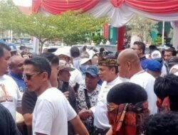 Ribuan Massa BERTUAH Hantarkan Muflihun – Ade Hartati Daftar Ke – KPU Pekanbaru