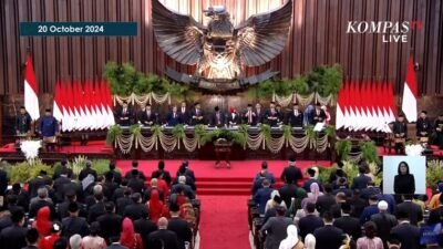 Prabowo Subianto-Gibran Rakabuming Ucapkan Sumpah Jabatan Presiden dan Wapres RI