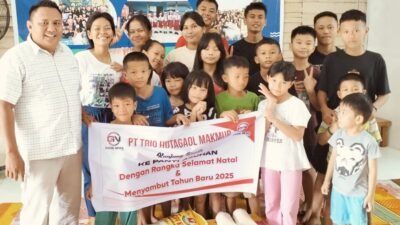 Media Online GaolNews Gelar Bakti Sosial di Panti Asuhan Maranatha