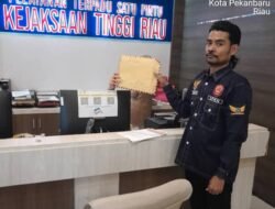 DPP-SPKN Laporkan Dugaan Korupsi Proyek Disdikbud Kota Dumai TA. 2023 ke-Kejati Riau