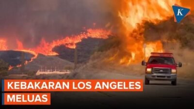 Kebakaran Los Angeles Meluas, Ribuan Orang Diperintahkan Mengungsi