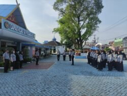 Pimpin Apel Pagi, Kasi Giatja Lapas Pekanbaru Ajak Seluruh Jajaran Tingkatkan Kewaspadaan di Bulan Ramadhan