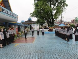 Lapas Pekanbaru Laksanakan Apel Pagi Perdana Pasca Libur Hari Raya Idul Fitri 1446 H