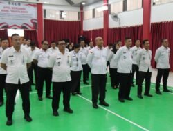 Lapas Pekanbaru Ikuti Apel Bersama dan Halal Bi Halal di Lingkungan Kemenko Imipas Kumham Secara Virtual