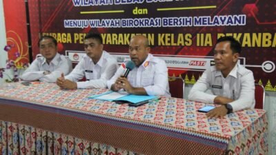Pernikahan Adalah Satu Hal Yang Sakral dan Suci! Ini Pesan Kalapas Dalam Sidang Pra Nikah Petugas Lapas Pekanbaru
