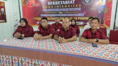 Semangat Baru Pasca Idul Fitri, Lapas Pekanbaru Ikuti Halal Bihalal Bersama Dirjenpas