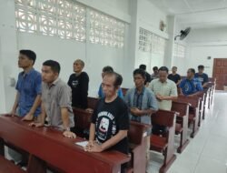 Mengisi Satu Ruang Kosong di Dalam Hati, WBP Kristen Lapas Pekanbaru Ikuti Kegiatan Kerohanian