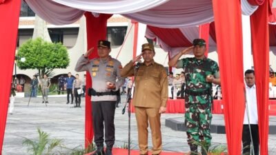 Danrem 031/Wira Bima Hadiri Apel Kesiapsiagaan Jambore Karhutla 2025