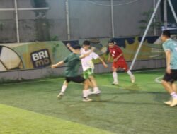 Gelar Futsal Fun Match Lapas Pekanbaru Pererat Silahturahmi dengan Jajaran BRI Pekanbaru