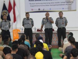 Antisipasi Gangguan Kamtib, Kepala Lapas Kelas IIA Pekanbaru Beri Pengarahan kepada Warga Binaan