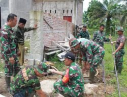 TMMD ke-124 Kodim 0320 Dumai Fokus Pembuatan MCK dan Pembuatan Sumur Bor, Lurah Bukit Kapur Apresiasi kolaborasi Antara TNI dan masyarakat