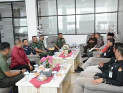Bentuk Apresiasi Danrem 031 / Wira Bima Menerima Kunjungan KPU Provinsi Riau