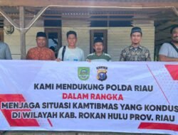 Subdit Politik Dit Intelkam Polda Riau, Gencar Lakukan Sosialisasi dan Kamtibmas di Kab. Rohul