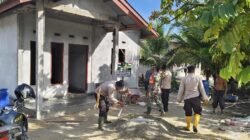 Satgas TMMD Gesa Penyiapan RTLH Milik Bapak Sarmin dan Bapak Marimin Jelang H-3 Penutupan TMMD ke-124 Kodim 0320/Dumai