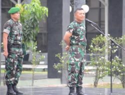 Semangat Pagi Korem 031/Wira Bima , Apel dipimpin Danrem, Dilanjutkan Jalan Sehat 3.2 Km