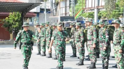 Upacara  Penutupan TMMD ke – 124 TA 2025 Wilayah Kodim 0303/ Bengkalis Langsung Khidmat dan Lancar