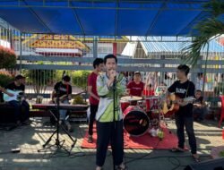 Semangat Jaga Kesehatan Fisik dan Mental, Warga Binaan Lapas Pekanbaru Ikuti Senam dan Bermain Musik Bersama