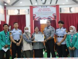 Universitas Hangtuah Pekanbaru Gelar Penyuluhan Perilaku Hidup Sehat bagi WBP di Lapas Kelas IIA Pekanbaru