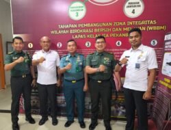 Lapas Pekanbaru Terima Kunjungan Hakim Wasmat Dilmil Padang ,Tingkatkan Sinergitas Dengan APH