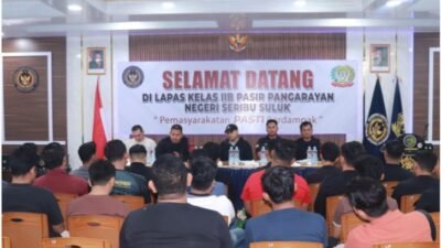 Kuatkan Tupoksi, Ka. KPLP Lapas Pasir Pangarayan Gelar Rapat Jajaran Regu Pengamanan