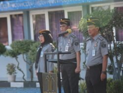 Apel Pagi, Pemimpin Apel Himbau Untuk Jaga Kedisiplinan Dalam Bertugas