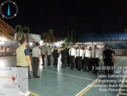 Langsung Praktek di Lapangan, CPNS Lapas Pekanbaru Mulai Dilibatkan Dalam Razia Kamar Hunian Warga Binaan