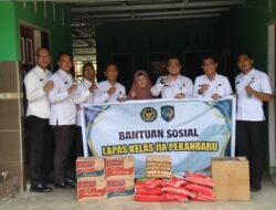 Kunjungi 3 Panti Asuhan Sekaligus, Yuk Intip Kegiatan Baksos Lapas Pekanbaru