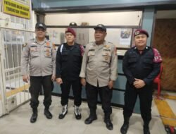 Wujud Sinergitas Dengan APH Terkait, Lapas Pekanbaru Terima Patroli Sabhara Polsek Bukit Raya