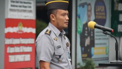 Gelar Apel Pagi Rutin, Pemimpin Apel Ajak Untuk Tingkatkan Deteksi Dini dan Jaga Kekompakan