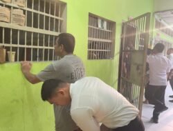 Lapas Kelas IIA Pekanbaru Razia Blok Hunian, Pastikan Tidak Ada Barang Terlarang