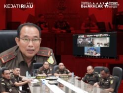 Kejati Riau Mengajukan Permohonan RJ Perkara KDRT di Kab. Siak ke JAM-Pidum Kejagung