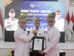 Sertijab dan Pisah Sambut Kalapas Pekanbaru, Yuniarto Siap Lanjutkan Pengabdian dan Integritas