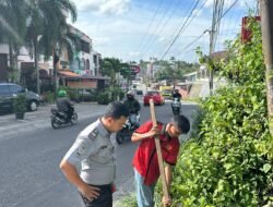 Ciptakan Lingkungan Asri, Petugas Lapas Rutin Jaga Kebersihan dan Keindahan Lingkungan