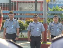 Sinergi dan Tanggung Jawab : Lapas Pekanbaru Pererat Kekompakan Petugas Lewat Apel Pagi