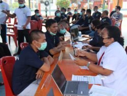 Cegah Penularan TBC, Lapas Pekanbaru Gelar Skrining Gejala dan Chest X-Ray Bagi Warga Binaan