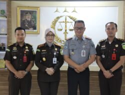 Perkuat Sinergitas dan Jalin Silahturahmi, Kalapas Pekanbaru Kunjungi Kejari Pekanbaru dan Kodim 0301