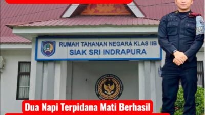 Dua Napi Terpidana Mati Berhasil Ditangkap Kembali, Kinerja Cepat Karutan & KPR Rutan Siak Dapat Apresiasi Warga