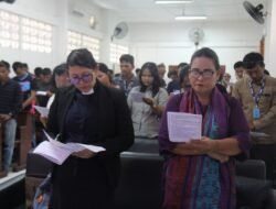 Lapas Pekanbaru Gelar Ibadah Rutin Bersama Pelayan Firman dari HKBP Sumbersari