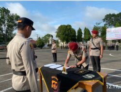 Sertijab : Kasat Reskrim Polres Tebo, Dan Pelantikan Kasiwas Polres Tebo.