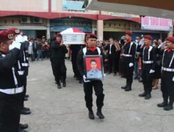 Penghormatan Terakhir, Lapas Pekanbaru Gelar Upacara Pelepasan Jenazah