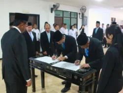 Amanah Baru, Semangat Baru: Kanwil Ditjenpas Riau Lantik Pejabat Penerus Transformasi Pemasyarakatan