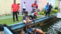 Lapas Kelas IIA Pekanbaru Panen Raya Ikan Patin 2 Ton, Hasil Budidaya Warga Binaan