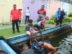Lapas Kelas IIA Pekanbaru Panen Raya Ikan Patin 2 Ton, Hasil Budidaya Warga Binaan