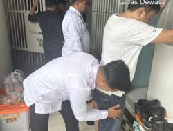 Razia di Lapas Kelas IIA Pekanbaru Temukan Dua Telepon Genggam dan Barang Terlarang Lainnya