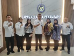 Pastikan Nataru Aman dan Kondusif, Itjen Kemenimipas Lakukan Monev di Lapas Pekanbaru