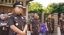 Keluarga Besar Kejati Riau dan Kejati Aceh laksanakan Upacara Pemakaman Alm Bambang Heri Purwanto SH.MH