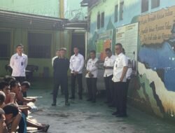 Jaga Stabilitas Keamanan Akhir Tahun, Kalapas Pekanbaru Tinjau Langsung Blok Hunian Warga Binaan