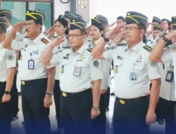 Kanwil Ditjenpas Riau Ikuti Apel Bersama Awal Tahun 2026, Menteri Yusril Apresiasi Pegawai dan Galakkan Integritas